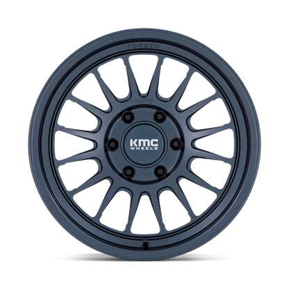 KMC KM447 IMPACT FORGED MONOBLOCK Metallic Blue 17x8.5 -10 6x139.7mm 106.1mm