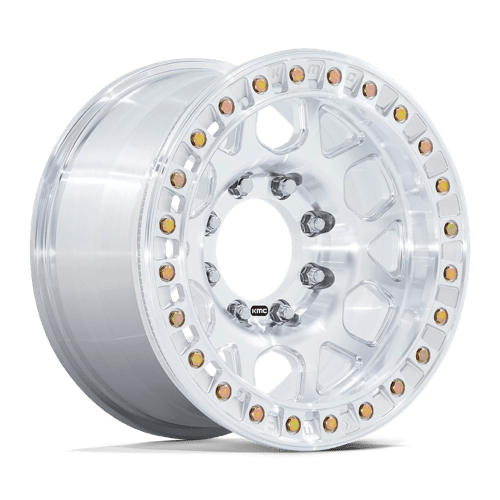 KMC KM450 MESA FORGED BEADLOCK Raw Machined 17x9 0 5x127mm 71.5mm
