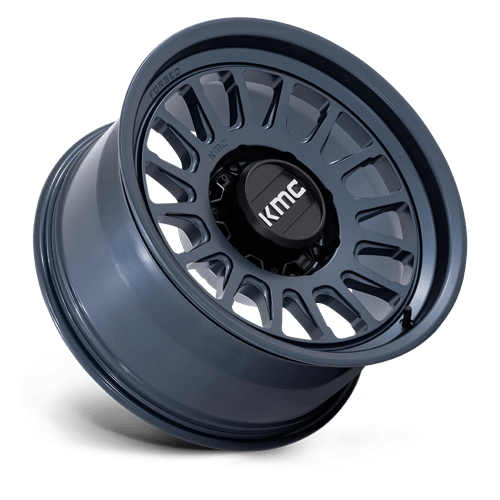 KMC KM452 IMPACT FORGED MONOBLOCK Metallic Blue 18x9 0 8x165.1mm 125.1mm
