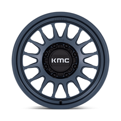 KMC KM452 IMPACT FORGED MONOBLOCK Metallic Blue 18x9 +18 8x180mm 124.2mm