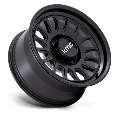 KMC KM452 IMPACT FORGED MONOBLOCK Satin Black 18x9 -12 8x170mm 125.1mm