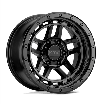 KMC KM540 RECON Satin Black 17x8.5 +18 6x114.3mm 66.1mm