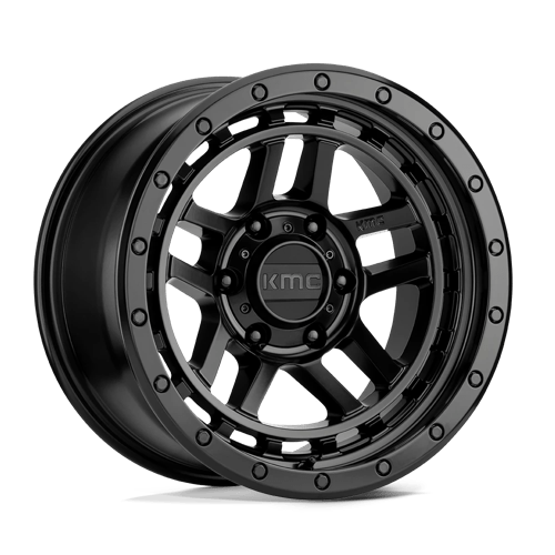 KMC KM540 RECON Satin Black 17x8.5 +18 5x127mm 71.5mm