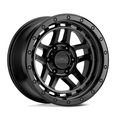 KMC KM540 RECON Satin Black 17x9 -12 5x127mm 78.1mm