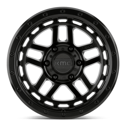 KMC KM540 RECON Satin Black 17x8.5 +18 5x127mm 71.5mm