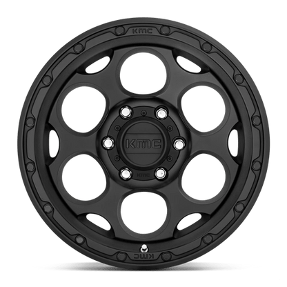 KMC KM541 DIRTY HARRY Textured Black 17x8.5 0 6x135mm 87.1mm