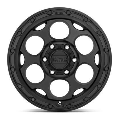 KMC KM541 DIRTY HARRY Textured Black 17x9 -12 6x139.7mm 106.1mm