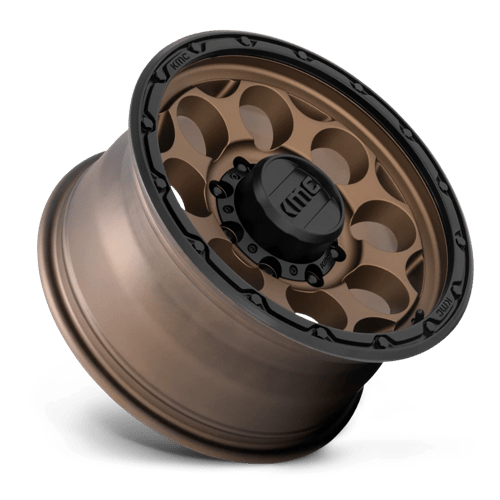 KMC KM541 DIRTY HARRY Matte Bronze W/ Black Lip 17x8.5 0 8x165.1mm 125.1mm