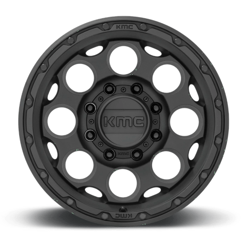 KMC KM541 DIRTY HARRY Textured Black 17x8.5 0 8x180mm 124.2mm