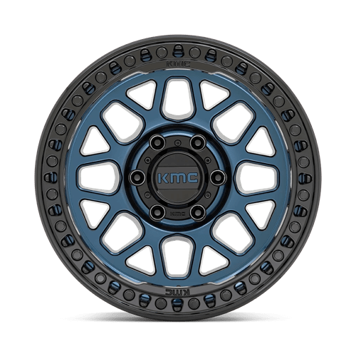 KMC KM549 GRS Midnight Blue W/ G-black Lip 18x9 +18 6x135mm 87.1mm