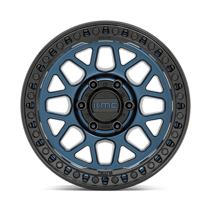 KMC KM549 GRS Midnight Blue W/ G-black Lip 18x8.5 0 8x170mm 125.1mm