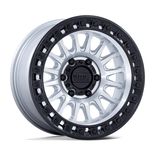 KMC KM552 IMS Machined W/ Matte Black Lip 18x9 +18 8x170mm 125.1mm