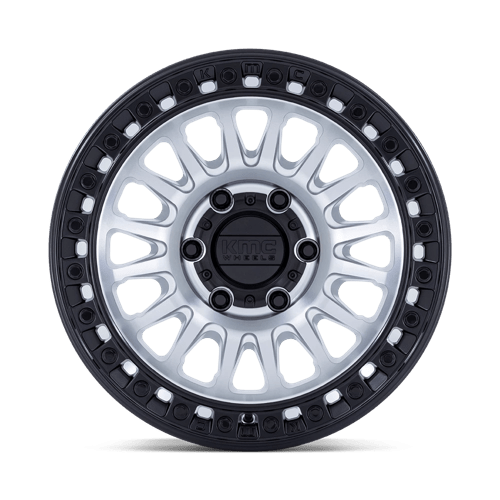 KMC KM552 IMS Machined W/ Matte Black Lip 18x9 0 6x135mm 87.1mm