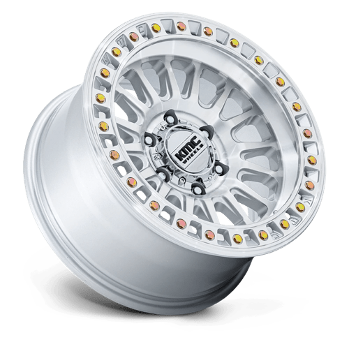 KMC KM552 IMS Gloss Silver W/ Machined Face 20x9 0 8x165.1mm 125.1mm