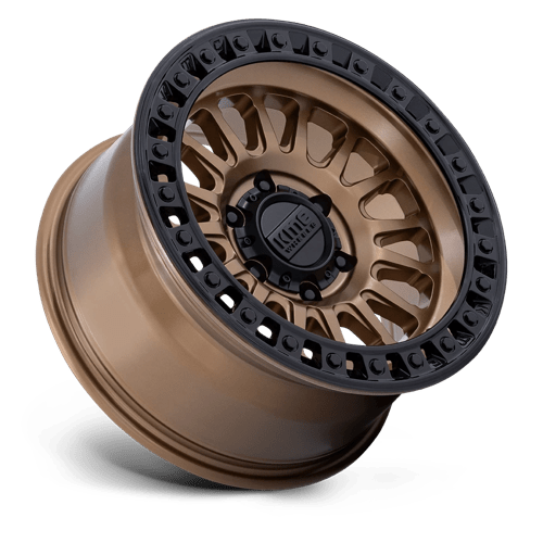 KMC KM552 IMS Matte Bronze W Gloss Black Lip 20x9 +18 6x120mm 66.9mm