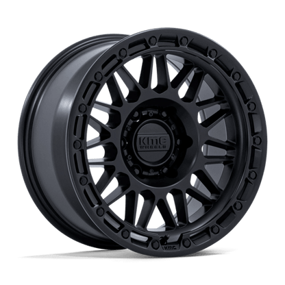 KMC KM555 ATTACK Matte Black 17x8.5 -10 6x139.7mm 106.1mm