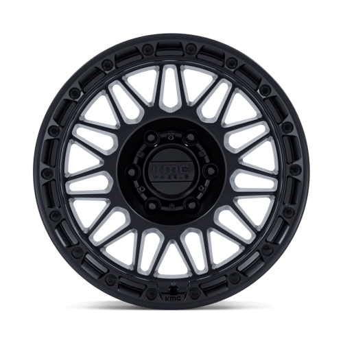 KMC KM555 ATTACK Matte Black 17x8.5 +25 5x127mm 71.5mm