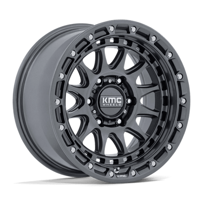 KMC KM556 CRUX Gloss Gunmetal 17x8.5 0 6x135mm 87.1mm