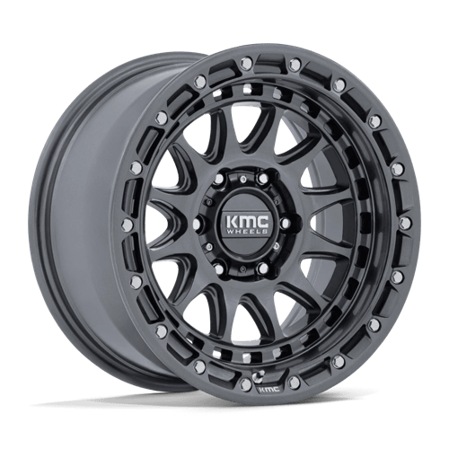KMC KM556 CRUX Gloss Gunmetal 17x8.5 +25 5x127mm 71.5mm