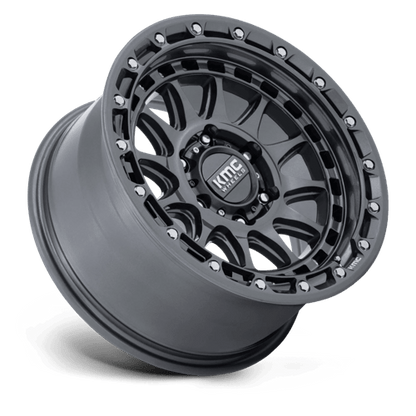 KMC KM556 CRUX Gloss Gunmetal 17x8.5 0 5x127mm 71.5mm