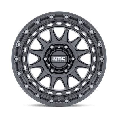 KMC KM556 CRUX Gloss Gunmetal 17x8.5 0 6x114.3mm 66.1mm