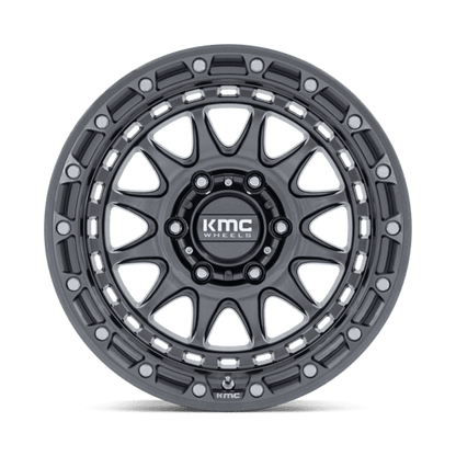 KMC KM556 CRUX Gloss Gunmetal 17x8.5 +25 5x127mm 71.5mm
