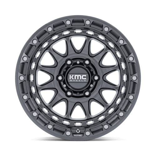 KMC KM556 CRUX Gloss Gunmetal 17x8.5 0 5x127mm 71.5mm