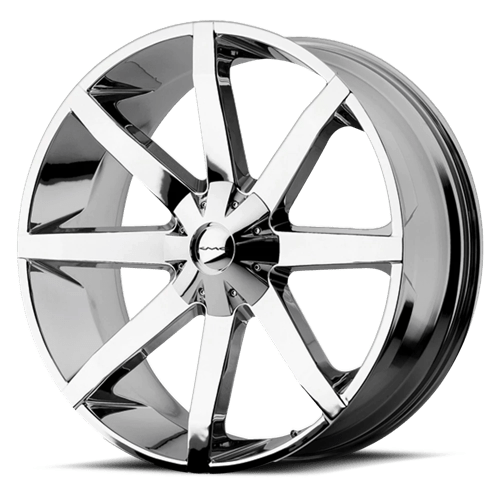 KMC KM651 SLIDE Chrome 22x9.5 +38 6x135|6x139.7mm 100.3mm