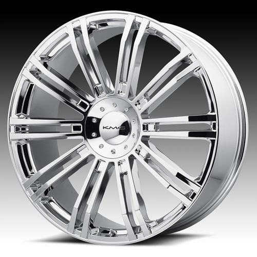 KMC KM677 D2 Chrome 26x9.5 +35 6x135|6x139.7mm 100.3mm