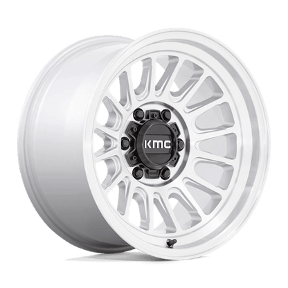 KMC KM724 IMPACT OL Silver Machined 17x8.5 0 6x139.7mm 106.1mm