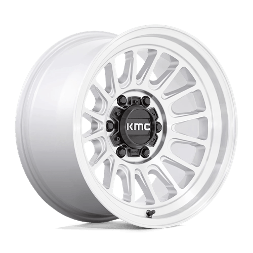 KMC KM724 IMPACT OL Silver Machined 17x9 -12 6x139.7mm 106.1mm
