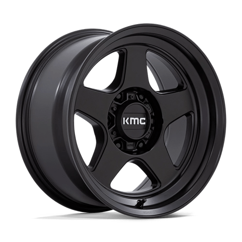 KMC KM728 LOBO Matte Black 17x8.5 -10 6x120mm 66.9mm