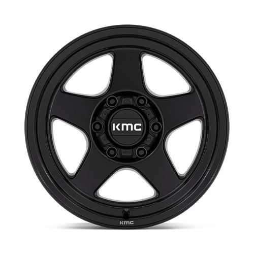 KMC KM728 LOBO Matte Black 17x8.5 -10 6x135mm 87.1mm