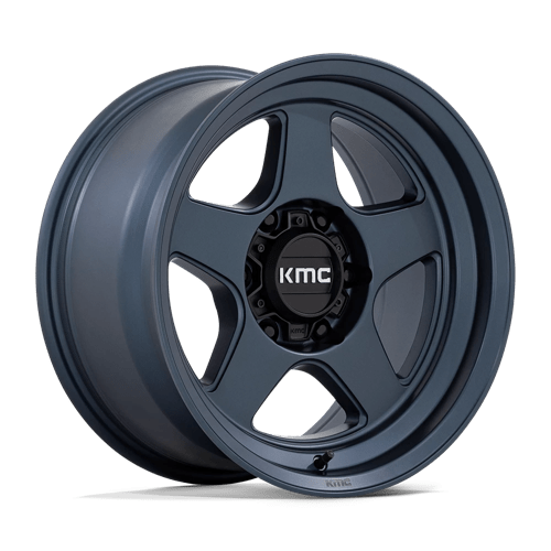 KMC KM728 LOBO Metallic Blue 17x8.5 -10 6x135mm 87.1mm