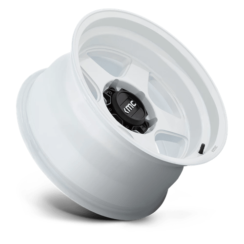 KMC KM728 LOBO Gloss White 17x9 -38 5x127mm 71.5mm