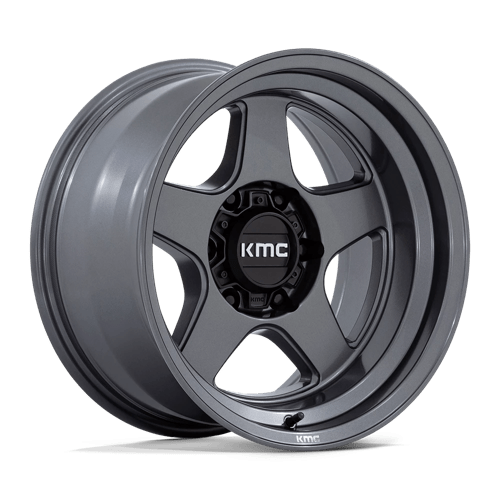 KMC KM728 LOBO Matte Anthracite 17x8.5 +18 6x114.3mm 66.1mm
