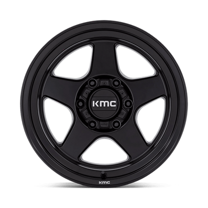 KMC KM728 LOBO Matte Black 17x8.5 +18 6x139.7mm 106.1mm