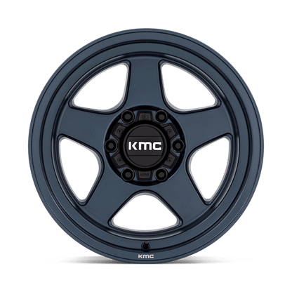 KMC KM728 LOBO Metallic Blue 17x8.5 +18 6x139.7mm 106.1mm