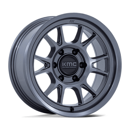 KMC KM729 RANGE Matte Anthracite 17x8.5 0 6x139.7mm 106.1mm