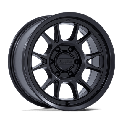 KMC KM729 RANGE Matte Black 17x8.5 0 6x139.7mm 106.1mm