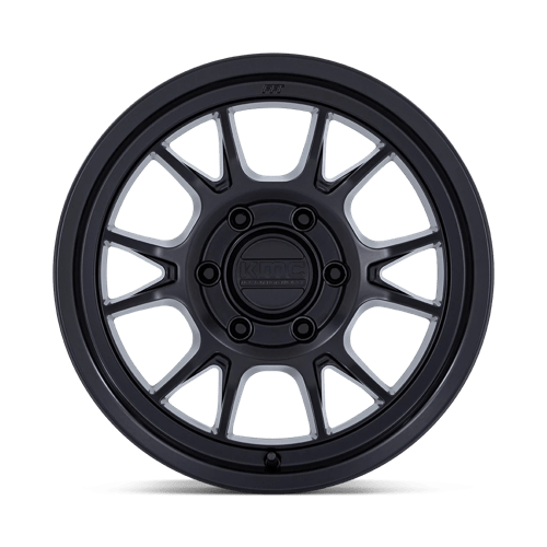 KMC KM729 RANGE Matte Black 17x8.5 -10 6x120mm 66.9mm