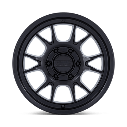 KMC KM729 RANGE Matte Black 17x8.5 -10 5x127mm 71.5mm