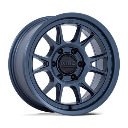 KMC KM729 RANGE Metallic Blue 17x8.5 -10 6x120mm 66.9mm