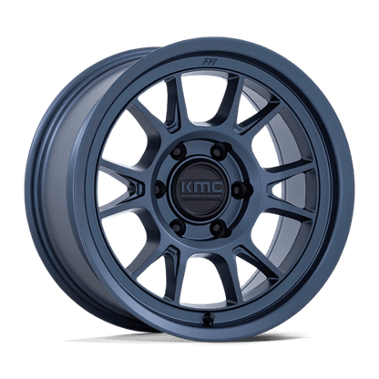 KMC KM729 RANGE Metallic Blue 17x8.5 0 5x150mm 110.1mm