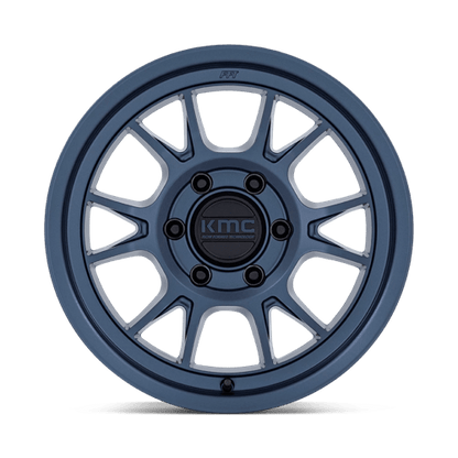 KMC KM729 RANGE Metallic Blue 17x8.5 -10 6x120mm 66.9mm