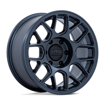 KMC KM730 HATCHET Metallic Blue 17x8.5 +25 5x127mm 71.5mm