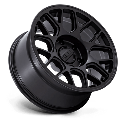 KMC KM730 HATCHET Matte Black 17x8.5 -10 6x120mm 66.9mm