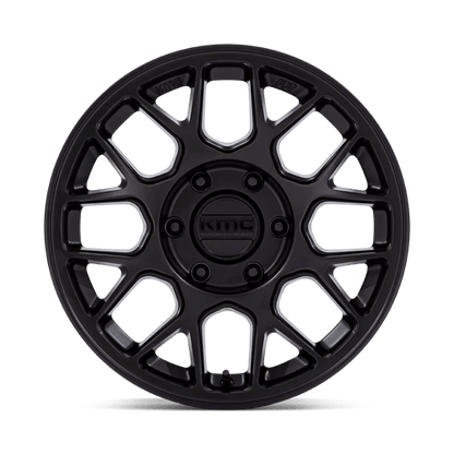 KMC KM730 HATCHET Matte Black 17x8.5 -10 5x127mm 71.5mm