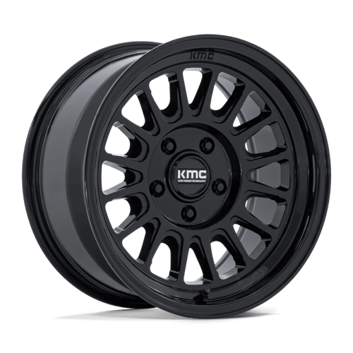 KMC KM733 IMPACT FFT Gloss Black 18x9 +18 8x180mm 124.2mm