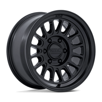 KMC KM733 IMPACT FFT Matte Black 18x9 +18 6x114.3mm 66.1mm